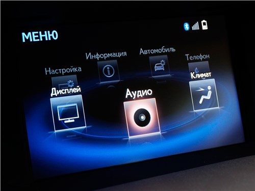 Lexus ES 200 2016 монитор