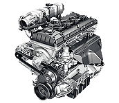 Иконка бензинового двигателя ЗМЗ 409